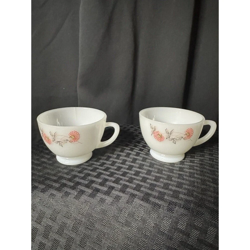 4 Piece Snack Tray With Teacups
